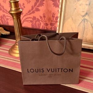 Louis Vuitton Classic Brown Gift Bag